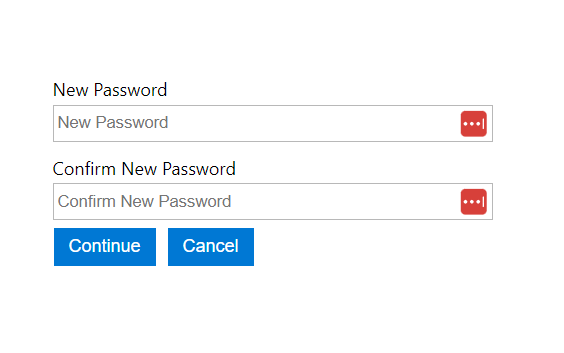 A screenshot of a login box